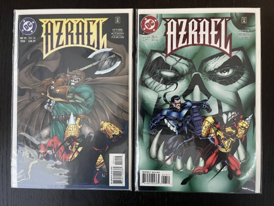 2 Azrael Comics #13 and #14 DC Comics