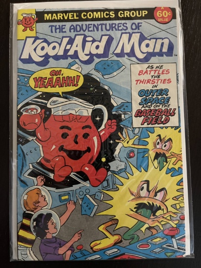 Adventures of Kool-Aid Man Comic #1 Marvel 1984 Bronze Age 60 Cents