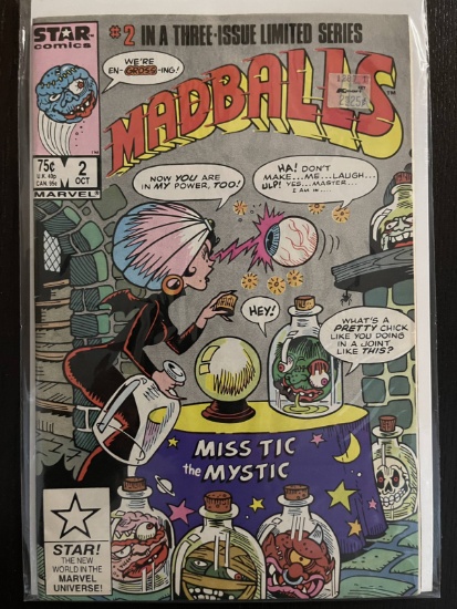 Madballs Comic #2 Star Marvel Comics 1986 Mini-Series