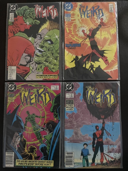 4 Issues The Weird Comics Mini-Series Complete #1-4 DC Comics 1988 Copper Age