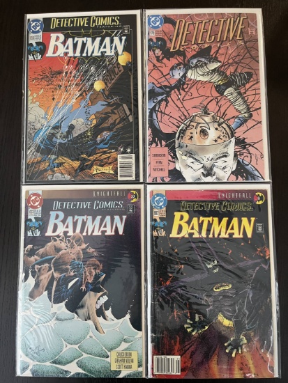 4 Detective Comics #636, #656, #662 & #663 DC Comics