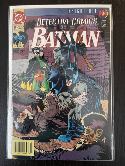 Detective Comics #665 DC Comics Knightfall #16 KEY 1st Appearance Tony Bressi, A Mobster
