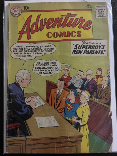 Adventure Comics #281 DC Comics 1961 Silver Age 10 Cents Superboy Curt Swan Stan Kaye