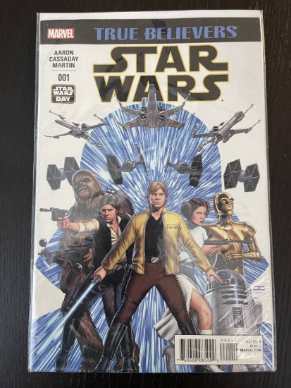 True Believer STAR WARS Comic #1 Marvel Star Wars Day 2015