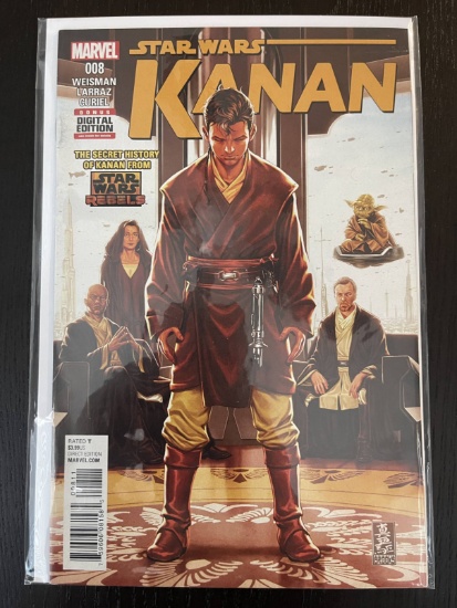 Kanan Star Wars Comic #8 Marvel Secret History of Kanan Key Copies ordered by retailers: 42,824