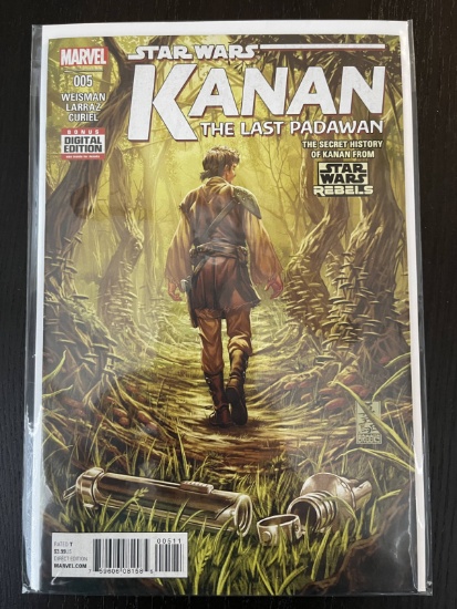 Kanan Star Wars Comic #5 Marvel Rebels Key 2nd appearance of Sabine Wren, Ezra Bridger & Hera Syndul