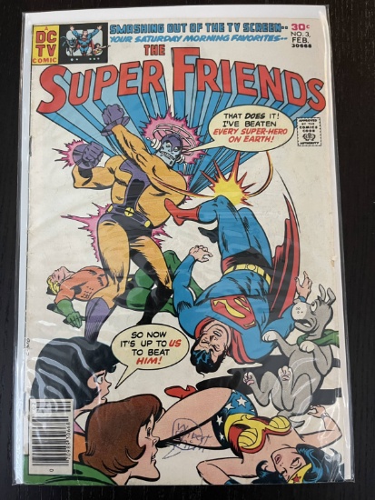 Super Friends Comic #3 DC TV 30 Cents Bronze Age