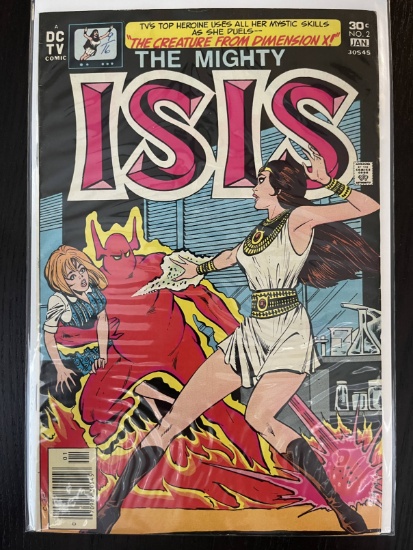 Mighty ISIS Comic #2 DC TV 30 Cents Bronze Age