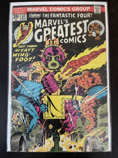 Marvels Greatest Comics #62 Bronze Age 25 Cents 1976 Jack Kirby Stan Lee Giant Size Reprints