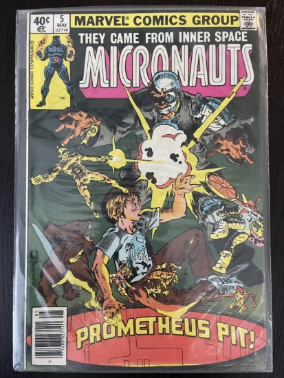 Micronauts Comic #5 Marvel 40 Cents 1979 Bronze Age