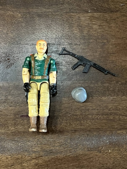 Vintage 1985 Gi Joe 3.75 Inch Crankcase Figure V1 Complete Hasbro ...