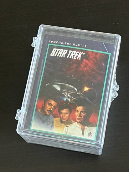 Star Trek The Original TV Show Full Card Set 1991 Impel in Plastic Box 80 Cards