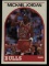 Michael Jordan 1989 NBA Hoops Trading Card #200 Chicago Bulls NBA Basketball