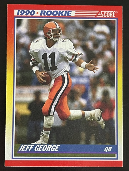 Jeff George 1990 Score Sports Trading Card #634 NFL Football Rookie Card Quarterback