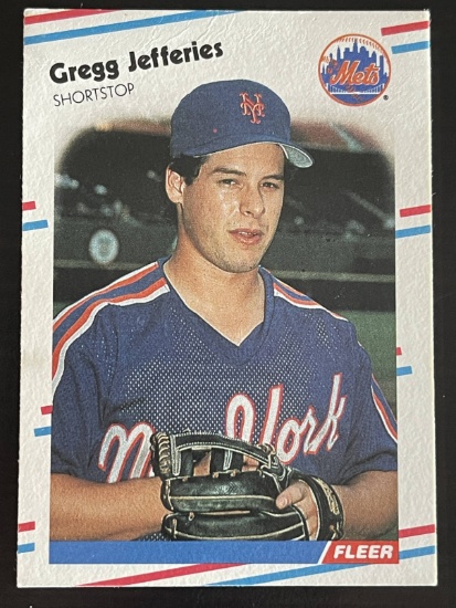 Gregg Jefferies 1988 Fleer Sports Trading Card #137 MLB Baseball Shortstop