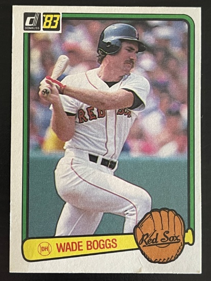 Wade Boggs 1983 Donruss MLB Baseball Card #586 Red Sox Rookie Card