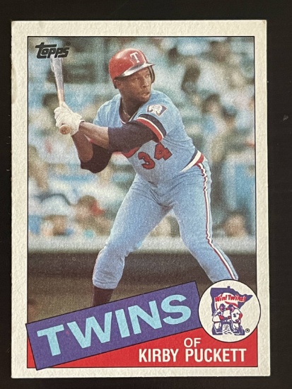 Kirby Puckett 1985 Topps #536 Twins Baseball Card