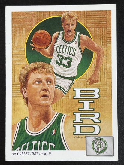 Larry Bird 1991 Upper Deck Boston Celtics Basketball Card #77 Forward NBA Collectors Choice
