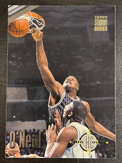 Shaquille O'Neal 1993-94 Topps Stadium Club High Court Card #175 NBA Basketball