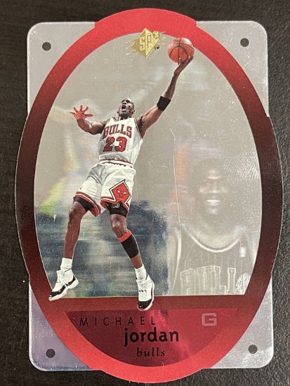 Michael Jordan 1996 Hologram Basketball Card Chicago Bulls Upper Deck #8