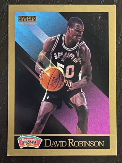 David Robinson 1990 Skybox Trading Card Basketball Spurs #260
