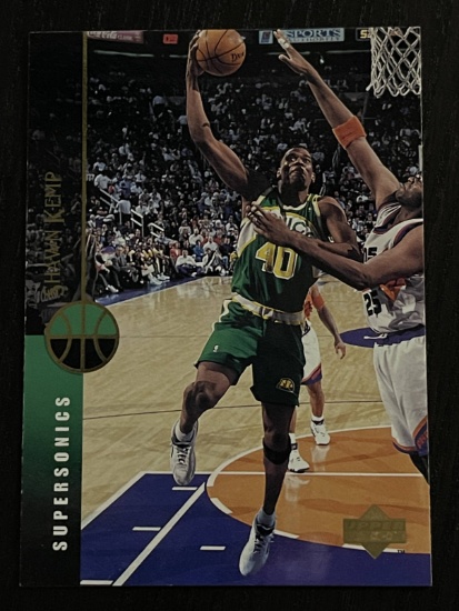 Shawn Kemp 1994 Upper Deck Supersonics Trading Card #124  Seattle Basketball