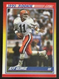 Jeff George 1990 Score Sports Trading Card #634 NFL Football Rookie Card Quarterback
