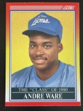 Andre Ware 1990 Score Sports Card Trading Card #607 NFL Detroit Lions Class of Card
