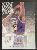 Karl Malone 1995 Skybox Sports Trading Card #113 Masters Card NBA Basketball Jazz