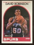 David Robinson 1989 NBA Hoops Spurs Basketball Card #310
