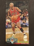 Michael Jordan 1993-1994 NBA Jam Session #33 Fleer Long Card NBA Basketball