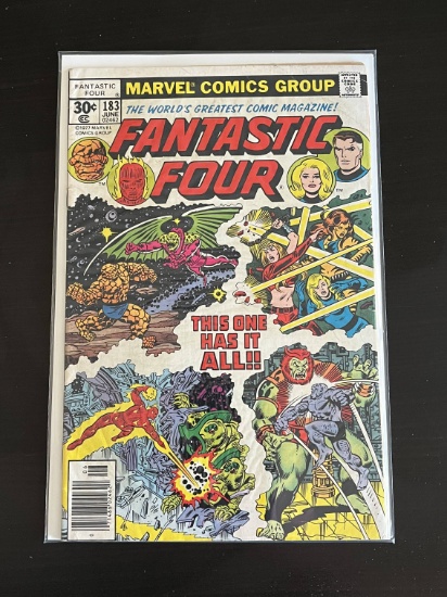 Fantastic Four Marvel Comic #183 Bronze Age 1977