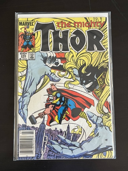 The Mighty Thor Marvel Comic #345 Bronze Age 1984