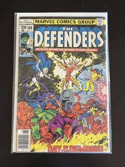 The Defenders Marvel Comic #60 Bronze Age 1978