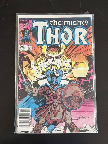 The Mighty Thor Marvel Comic #342 Bronze Age 1984