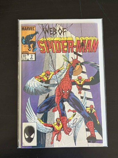 Web of Spider-Man Marvel Comic #2 Bronze Age 1985