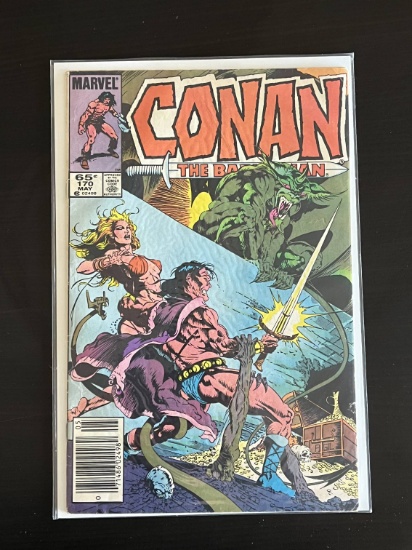 Conan the Barbarian Marvel Comic #170 Bronze Age 1985