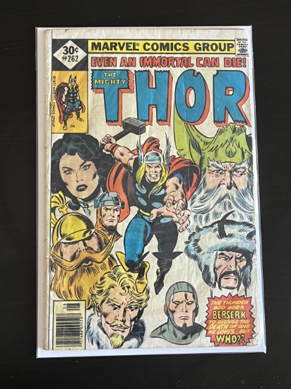 The Mighty Thor Marvel Comic #262 Bronze Age 1977