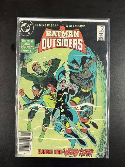 Batman and the Outsiders DC Comic #29 1986