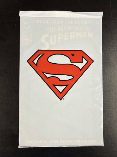 Adventures of Superman DC Comic #500 1993 Key 1st Appearance of John Henry, later becomes Steel. 1st