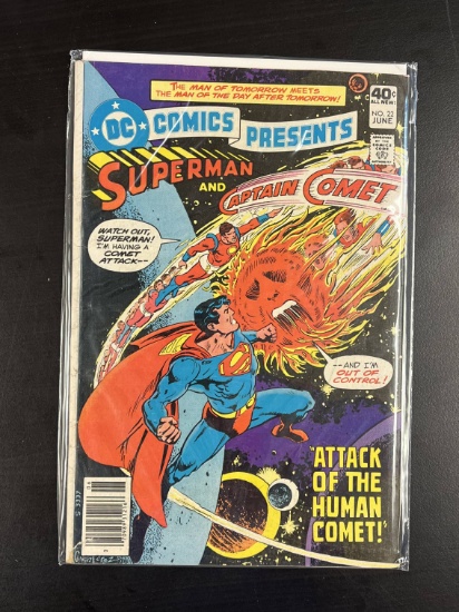 DC Comics Presents Superman and Captain Comet DC Comic #22 Bronze Age 1980