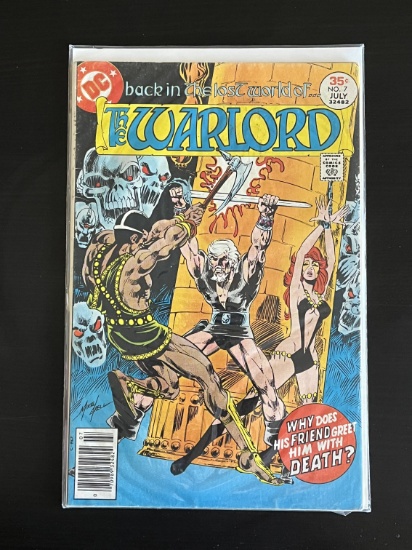 The Warlord DC Comic #7 Bronze Age 1977 Key Origin of Machiste