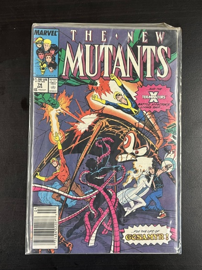 The New Mutants Marvel Comic #74 1989