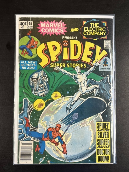 Spidey Super Stories Marvel Comic #45 Bronze Age 1980