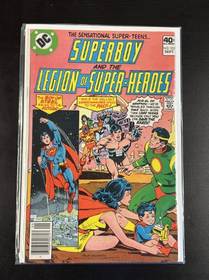 Superboy starring the Legion of Super-Heroes DC Comic #255 Bronze Age 1979