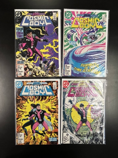 Cosmic Boy DC Comics #1-4 1986-1987