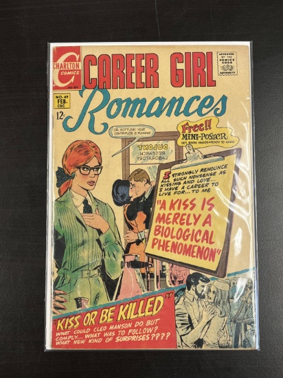 Career Girl Romances Charlton Comic #49 Silver Age 1969