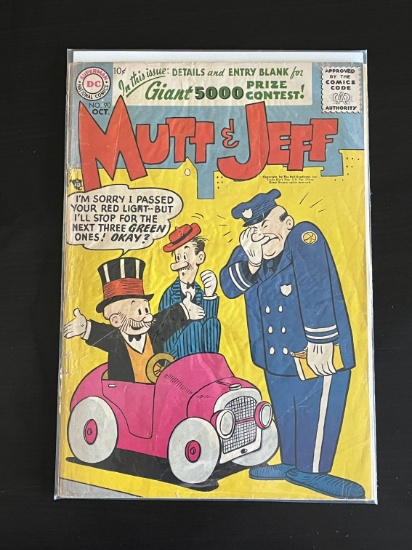 Mutt and Jeff DC Comic #90 Silver Age 1956