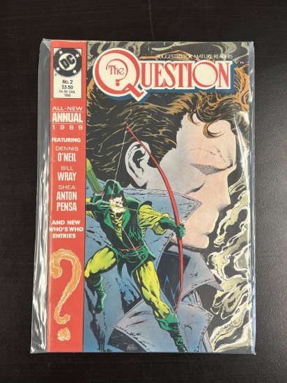 The Question Annual DC Comic #2 1989