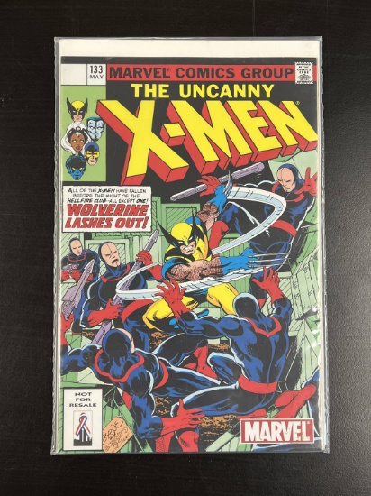The Uncanny X-Men Marvel Comic #133 Bronze Age 1980 Key 1st solo Wolverine cover.